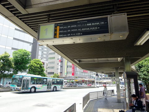 JR浜松駅１番バス乗り場