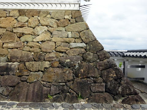 掛川城の石垣