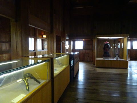 掛川城天守の展示物