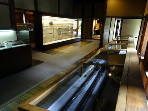 掛川城御殿の展示物