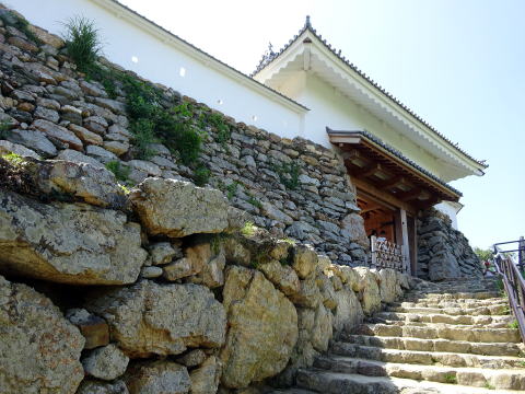 浜松城の石垣